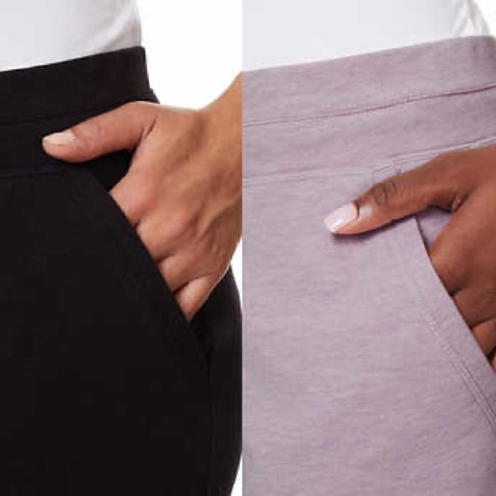 32 Degrees Cool Ladies Soft Stretch Shorts with Drawstring & Pockets, 2-pack - Picture 4 of 8
